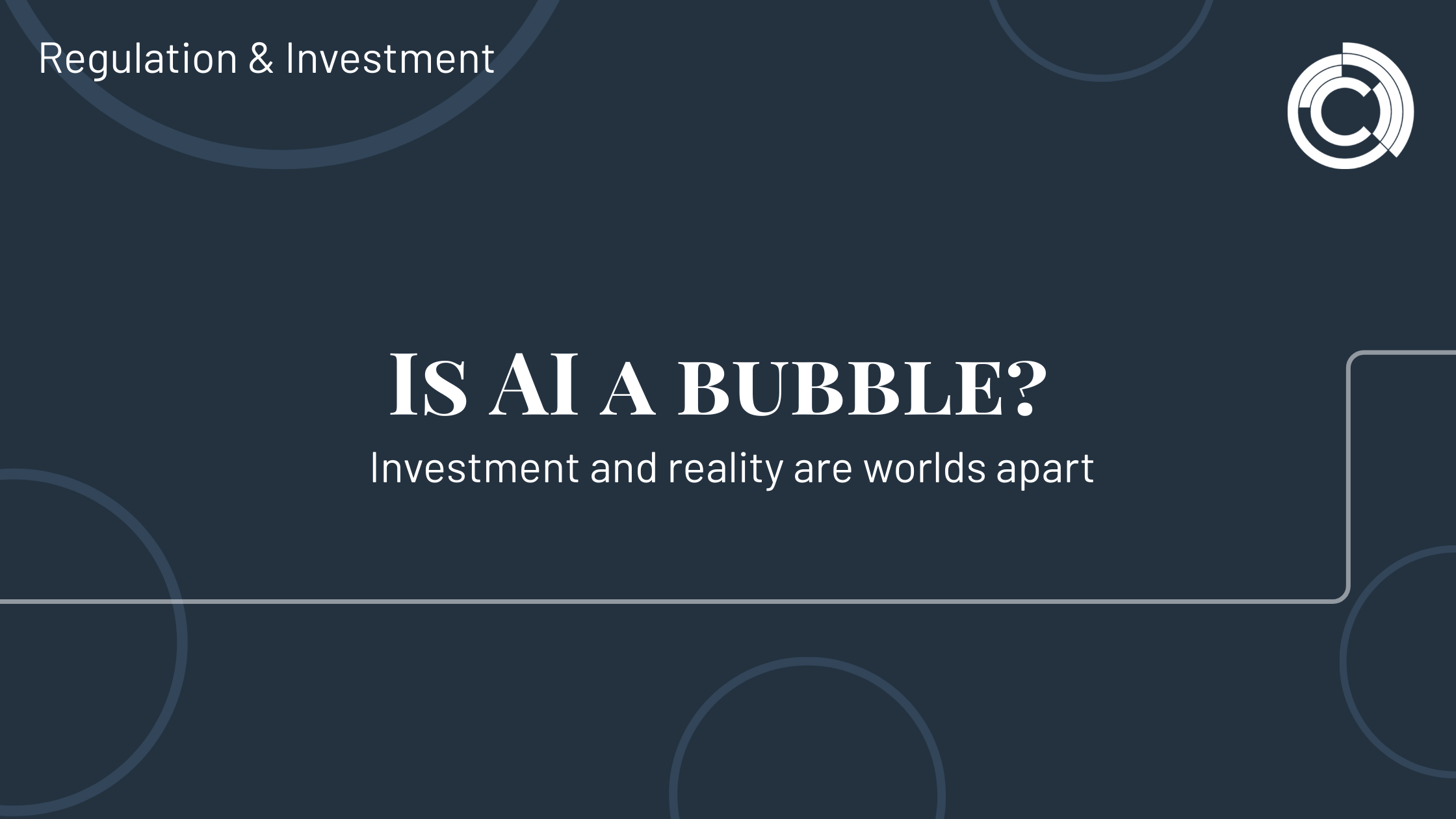Is AI a bubble? Investment and reality are worlds apart