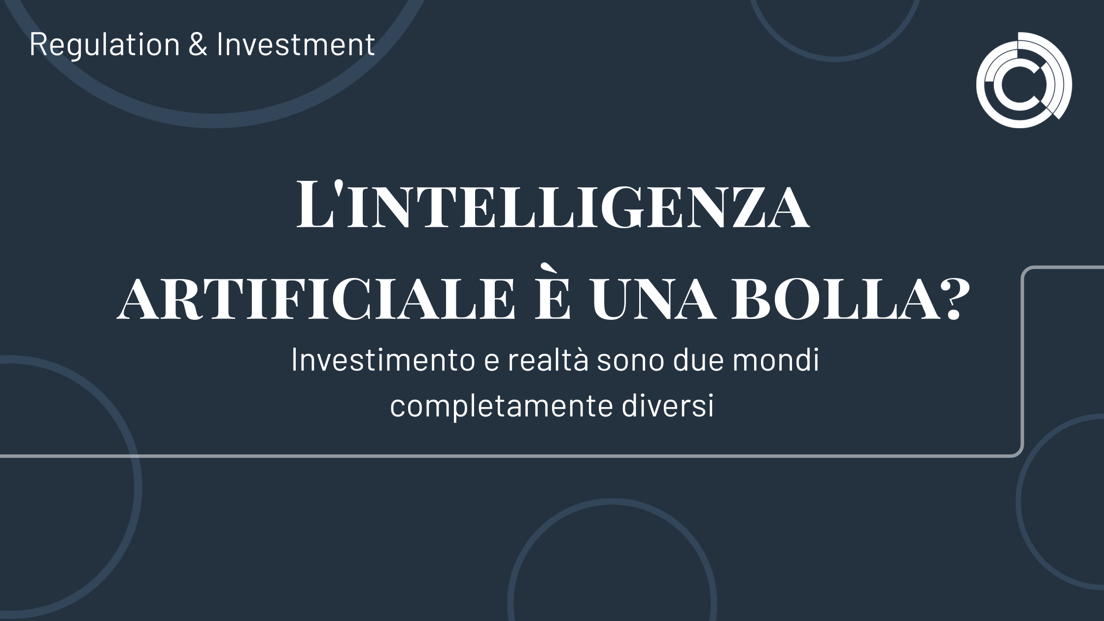 L'intelligenza artificiale è una bolla? Investimenti e realtà sono in netto contrasto