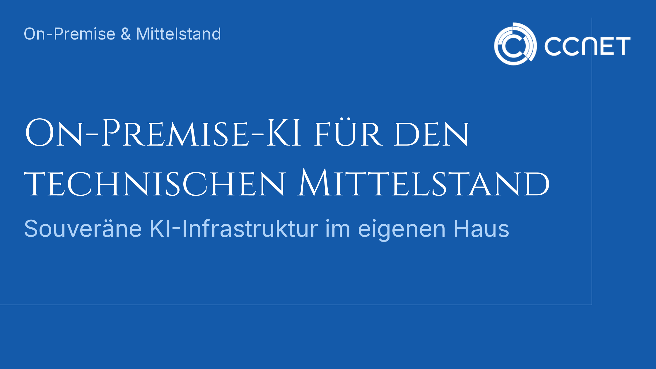 On-Premise-KI für den technischen Mittelstand