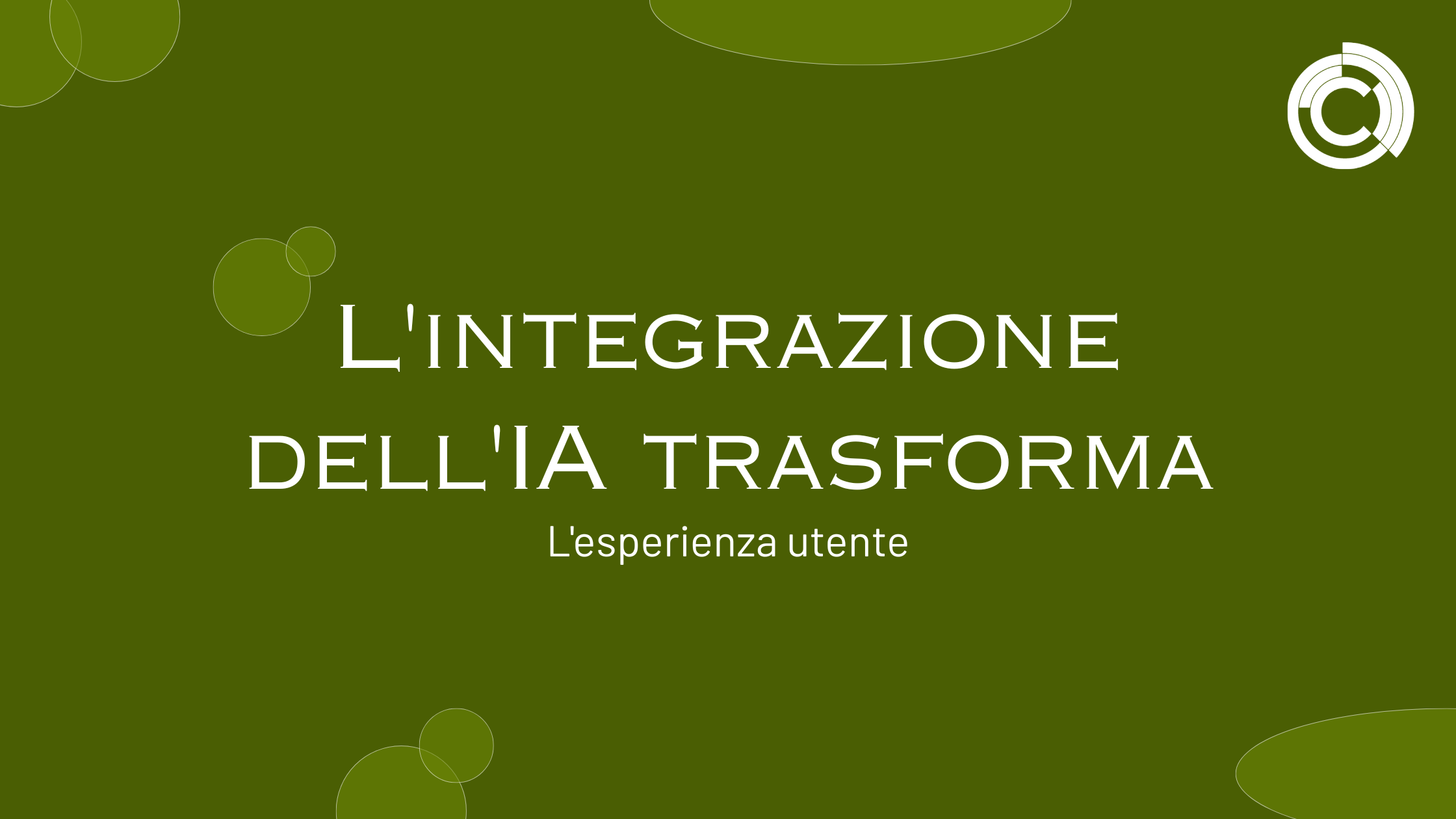 L'integrazione dell'IA trasforma l'esperienza utente