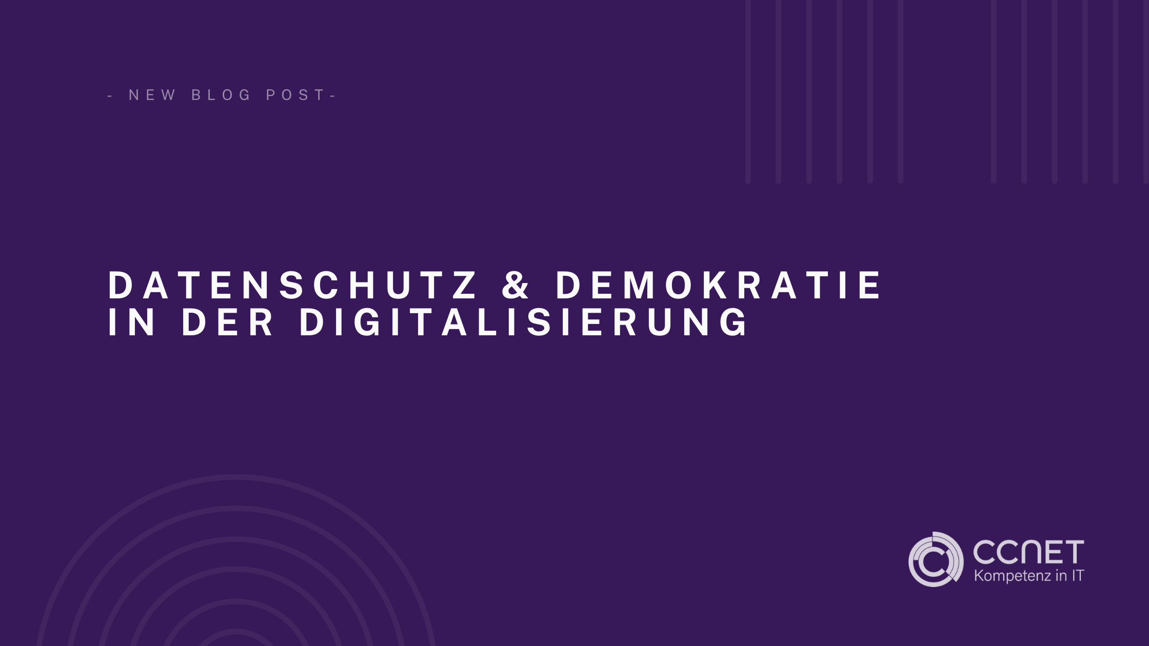 Datenschutz und Demokratie in der Digitalisierung