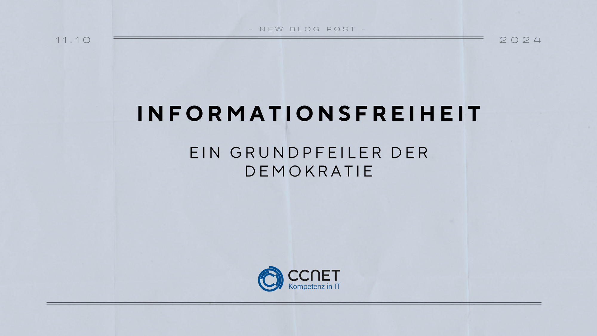 Informationsfreiheit: Ein Grundpfeiler der Demokratie