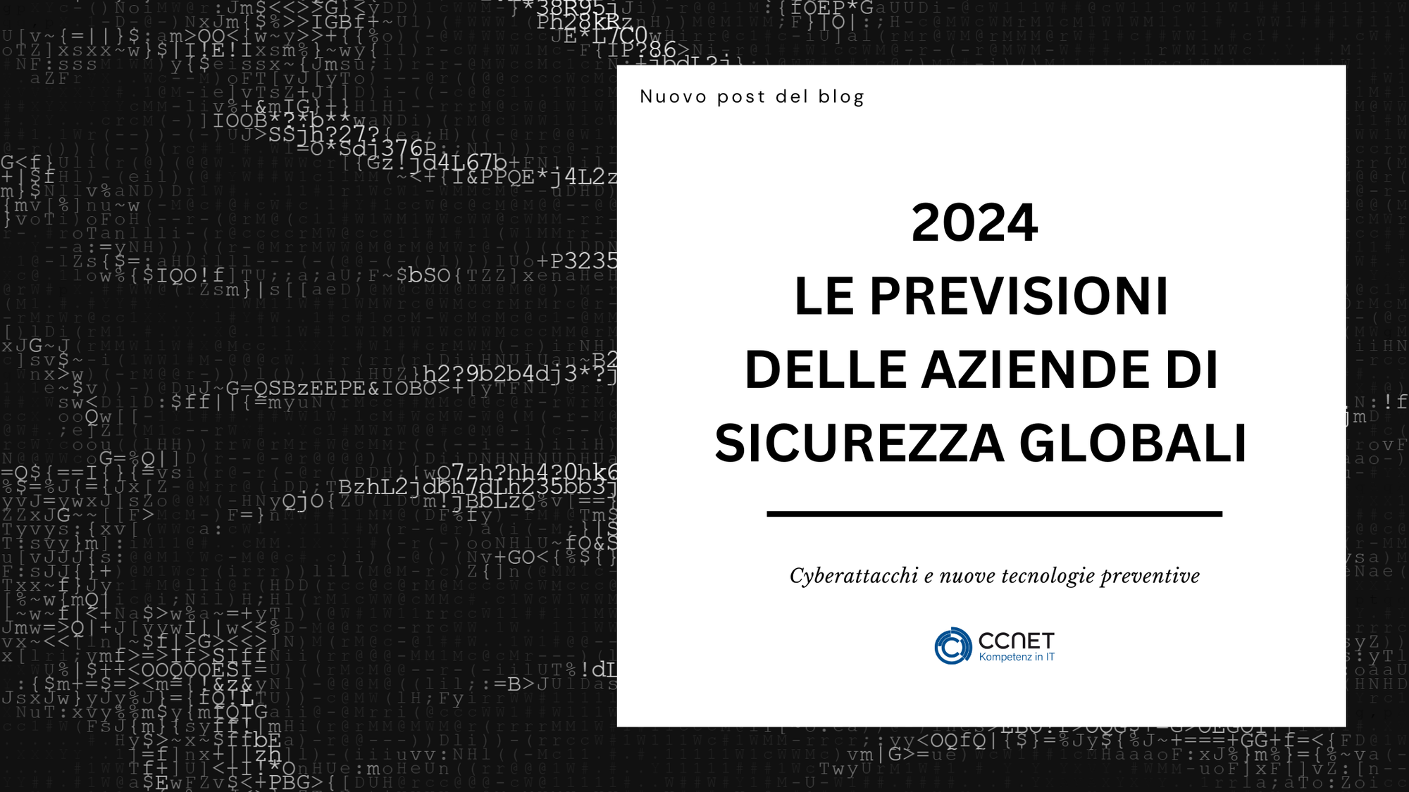 2024 Le Previsioni Delle Aziende Di Sicurezza Globali