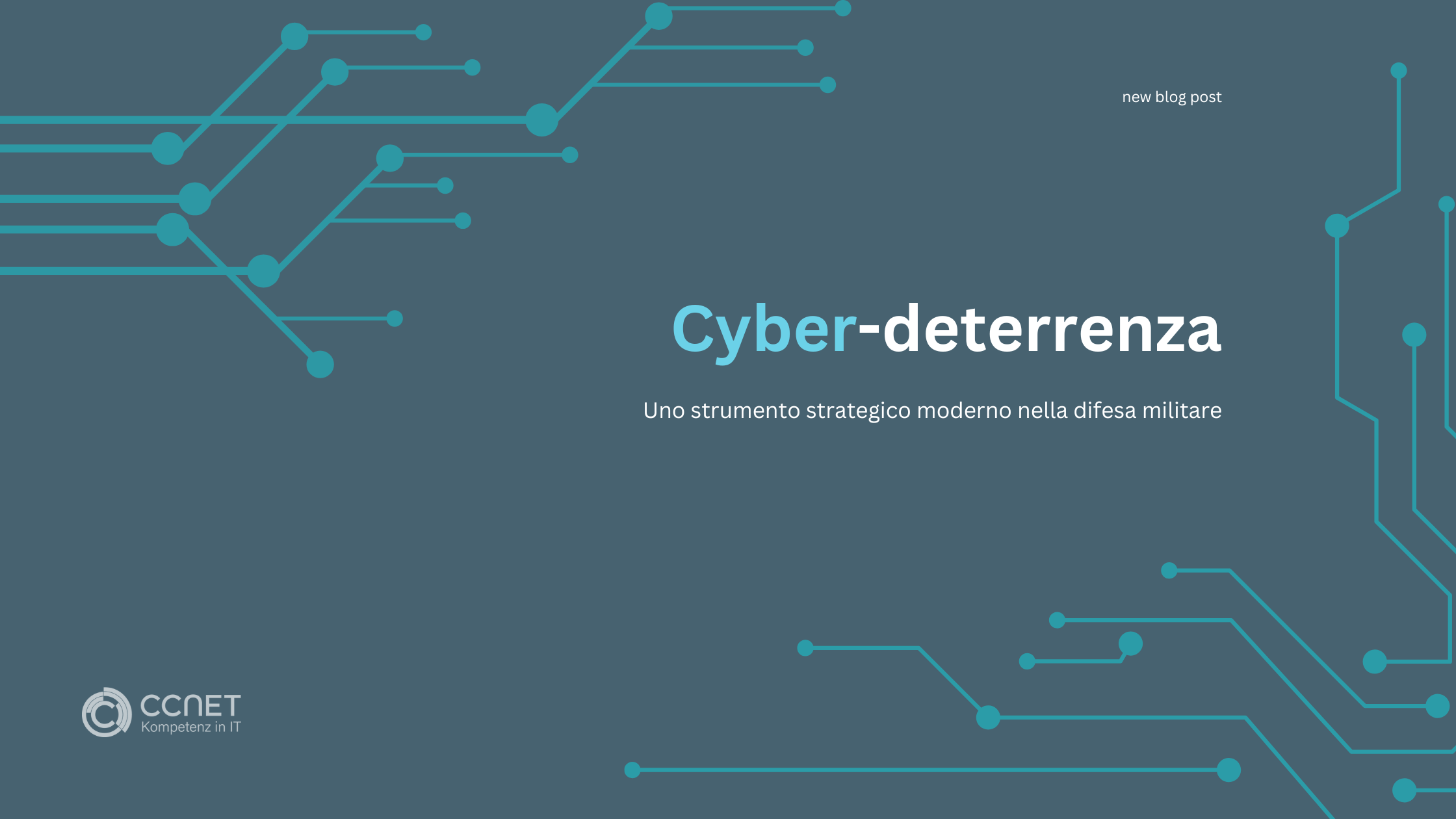 Cyber-Deterrenza: Uno Strumento Strategico Moderno nella Difesa Militare