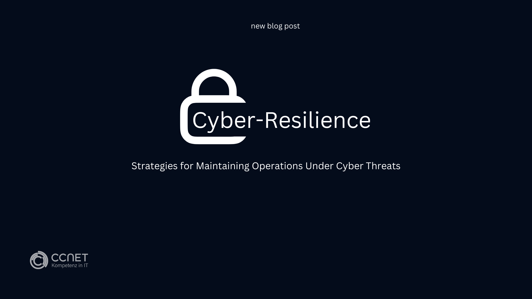 Cyber Resilience: Strategies for Maintaining Operations under Cyber Threats