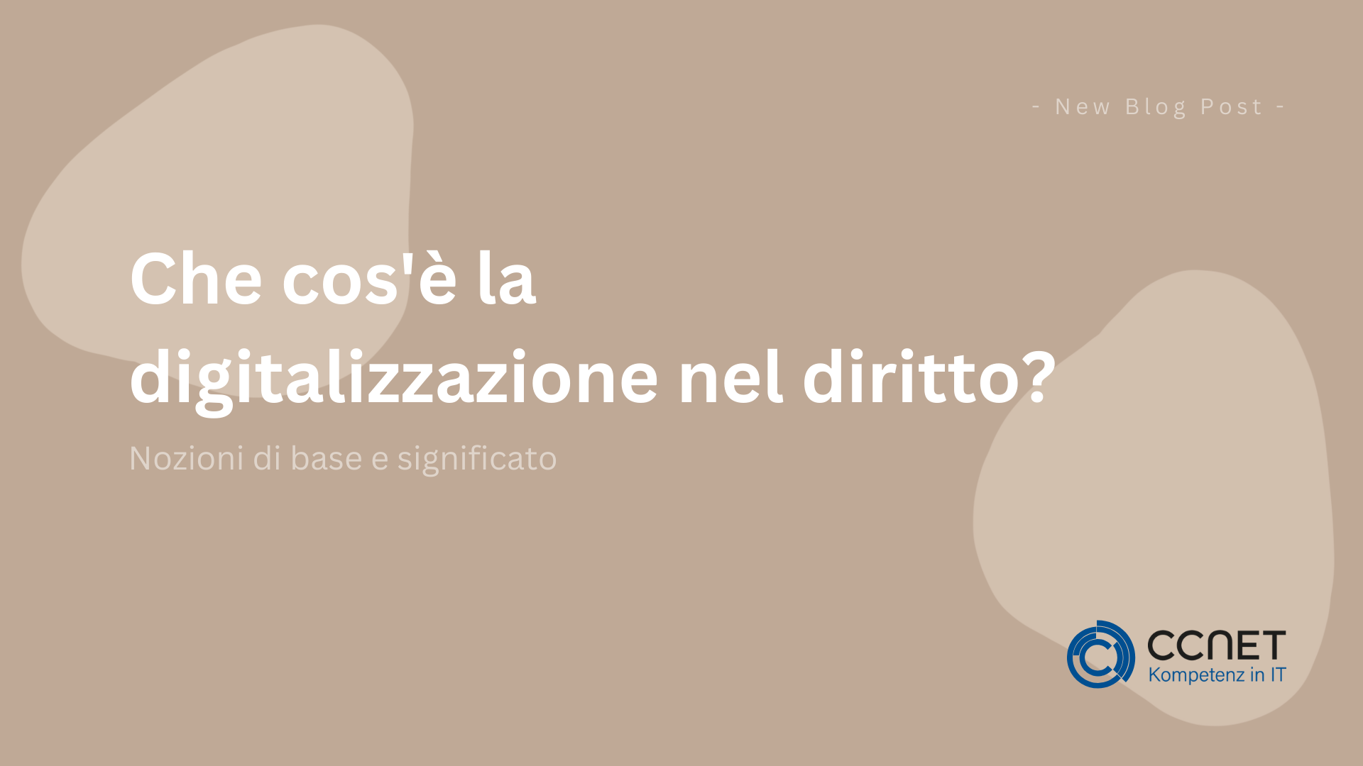Che cos'è la digitalizzazione nel diritto?