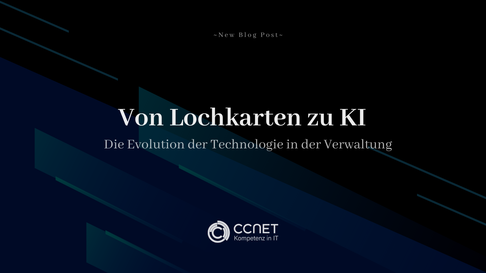 Von Lochkarten zu KI: Die Evolution der Technologie in der Verwaltung