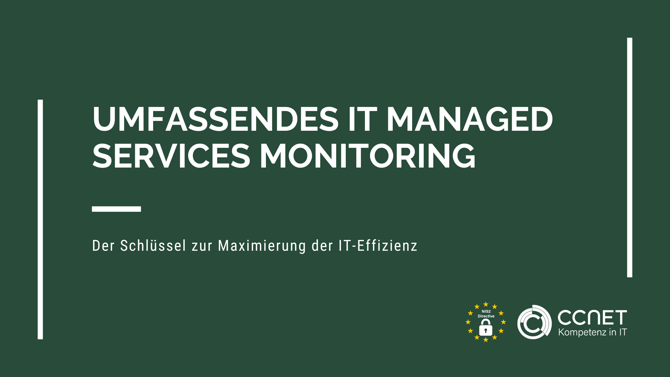 Umfassendes IT Managed Services Monitoring: Der Schlüssel zur Maximierung der IT-Effizienz