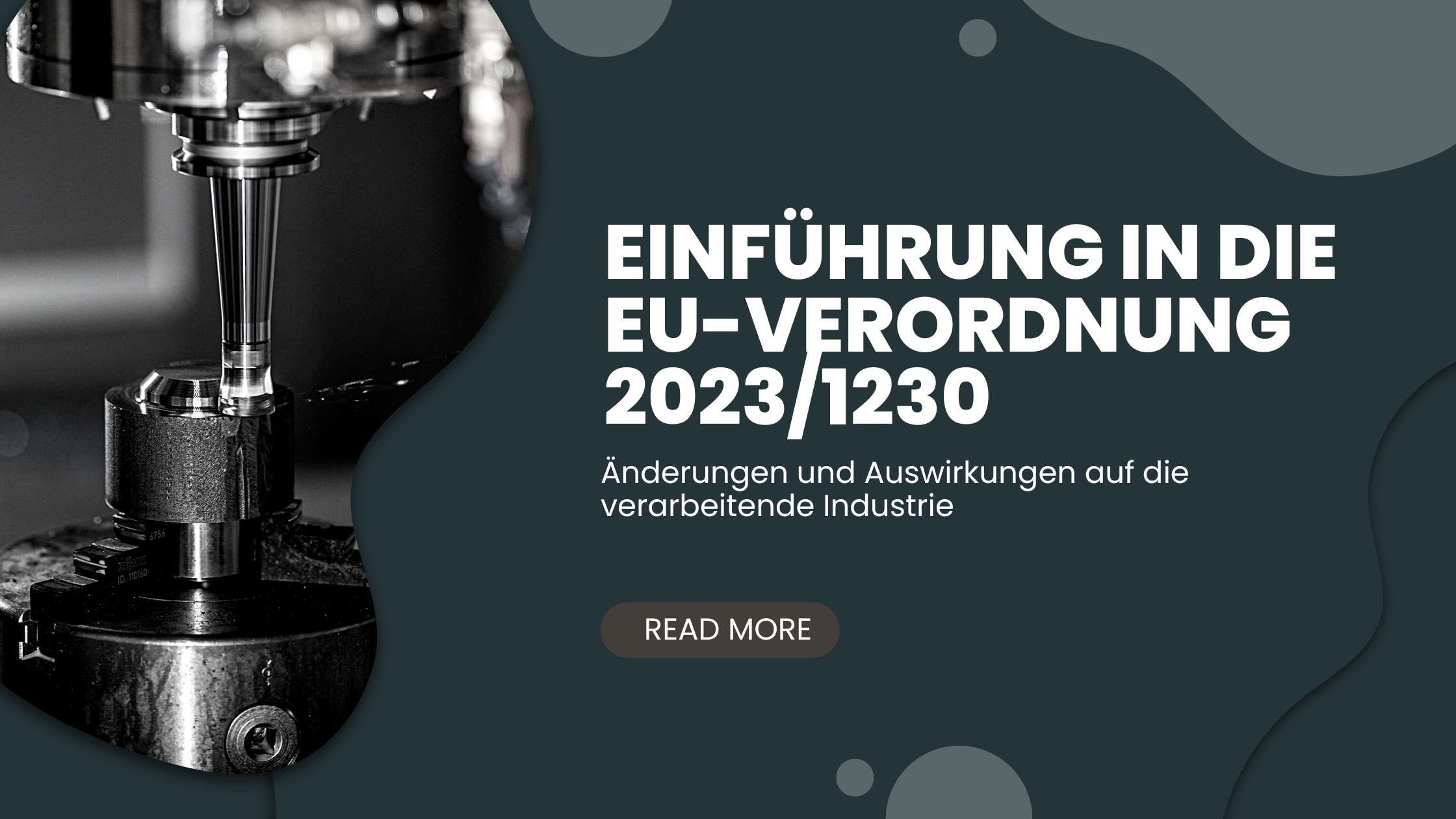 Einführung in die EU-Verordnung 2023/1230: Änderungen und Auswirkungen auf die verarbeitende Industrie