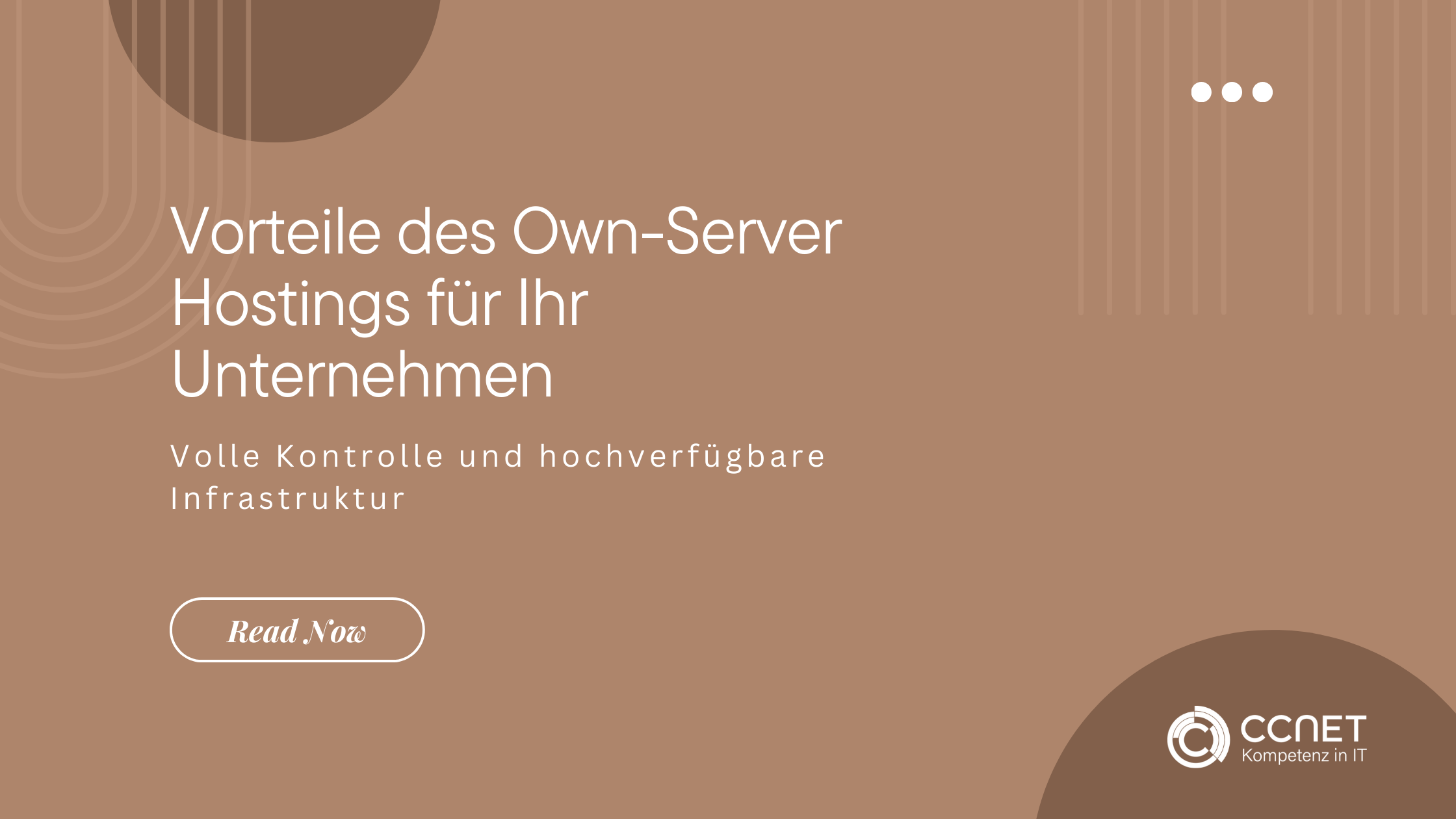 Vorteile des Own-Server Hostings für Ihr Unternehmen: Volle Kontrolle und hochverfügbare Infrastruktur
