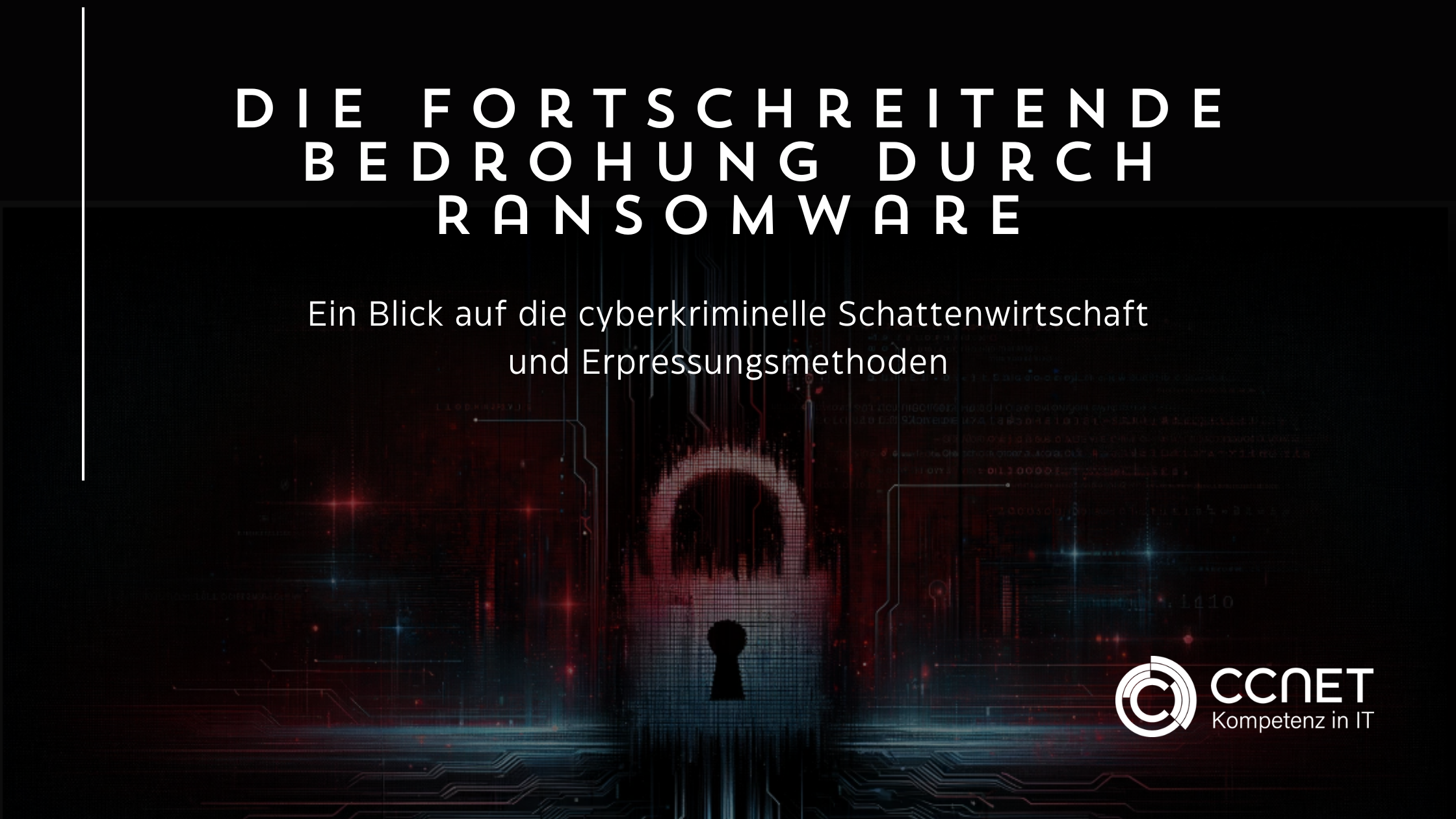 Fortschreitende Bedrohung durch Ransomware: Ein Blick auf die cyberkriminelle Schattenwirtschaft und Erpressungsmethoden