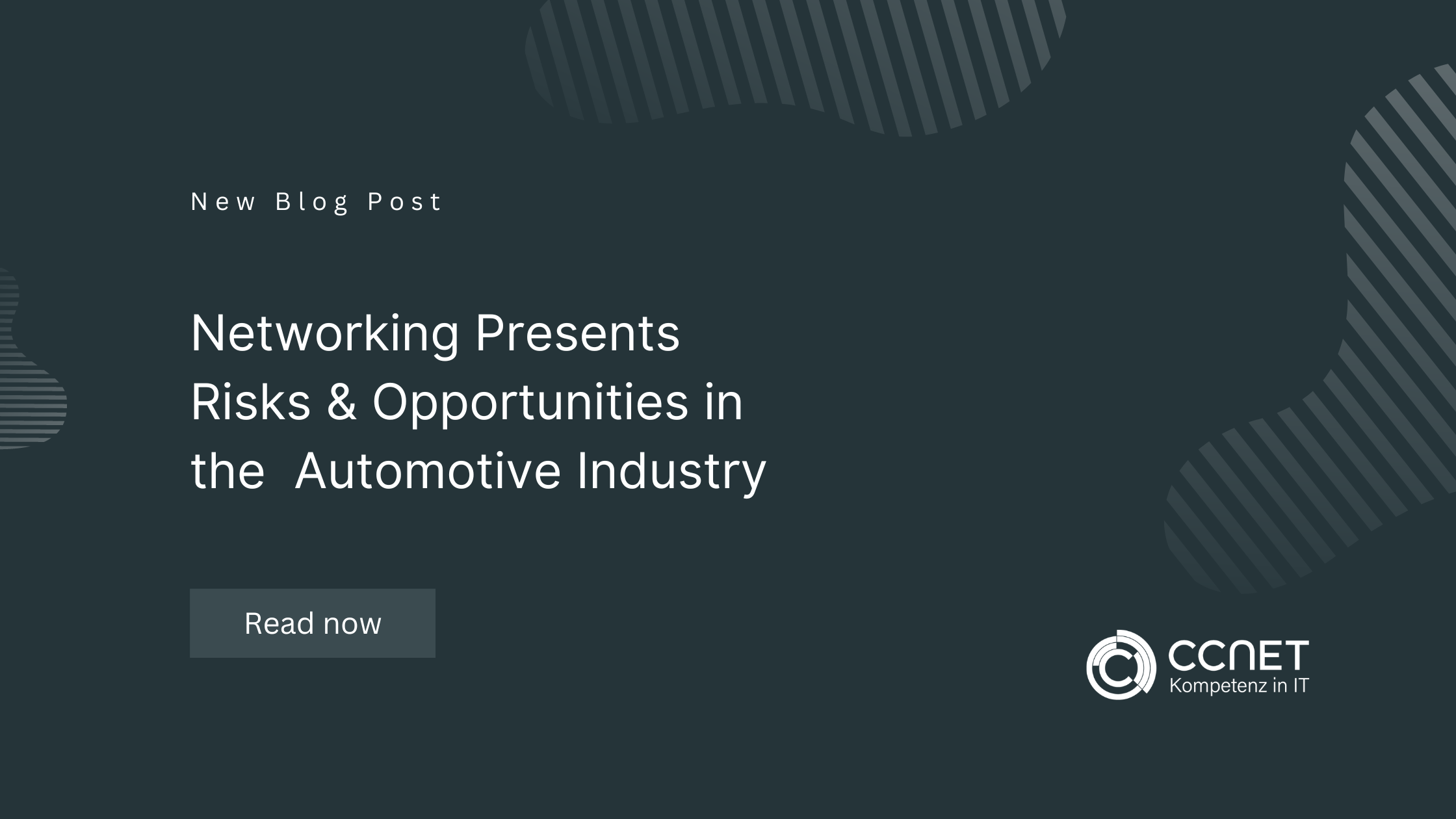 Networking presents risks and opportunities in the automotive industry.