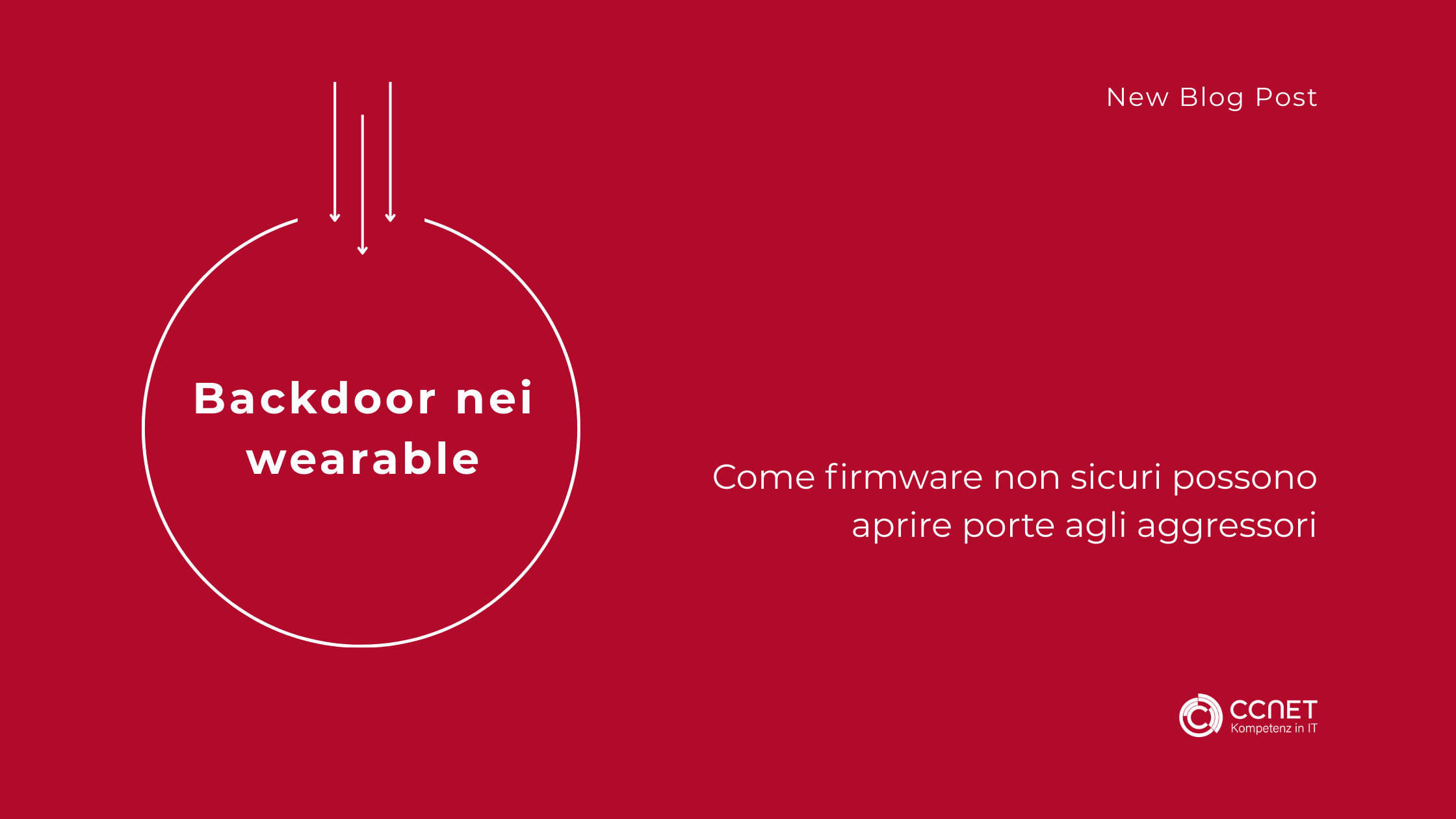 Backdoor nei wearable: Come firmware non sicuri possono aprire porte agli aggressori