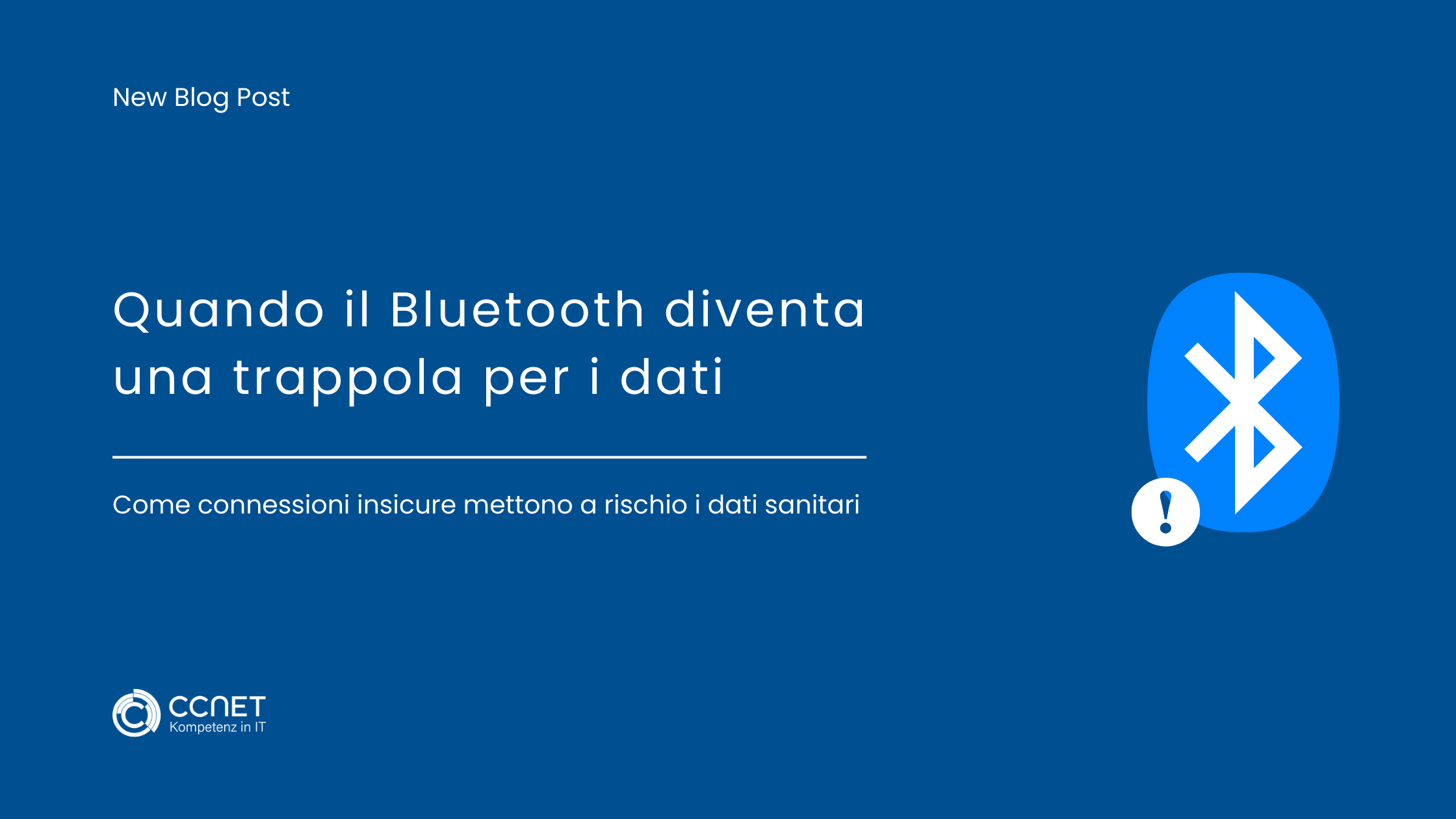 Quando il Bluetooth diventa una trappola per i dati: Come connessioni insicure mettono a rischio i dati sanitari