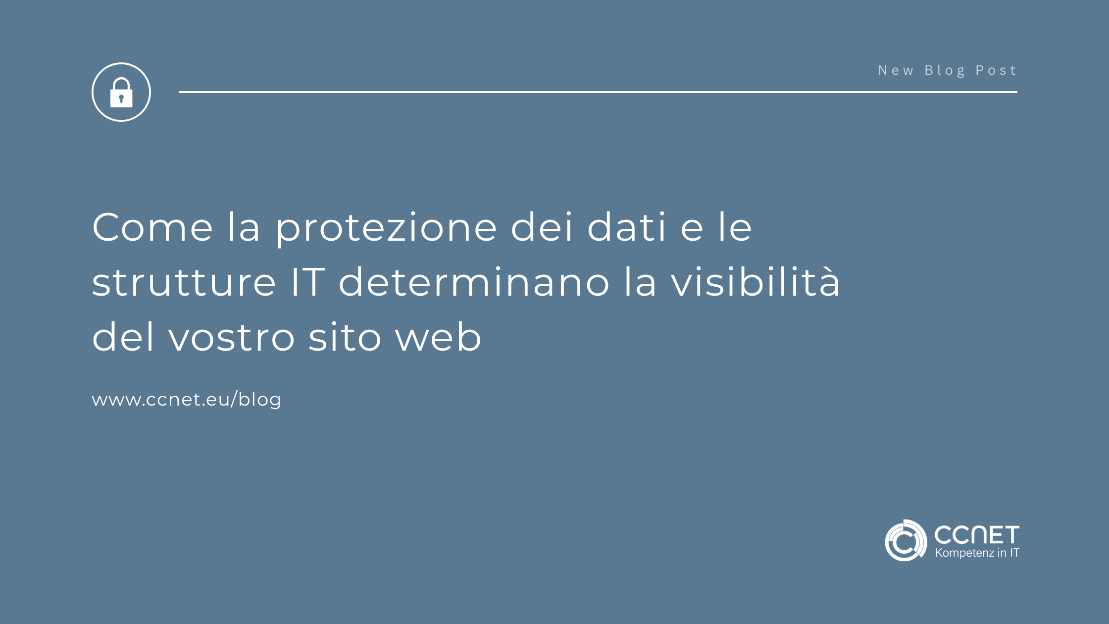 Come la protezione dei dati e le strutture IT influenzano la visibilità del tuo sito web