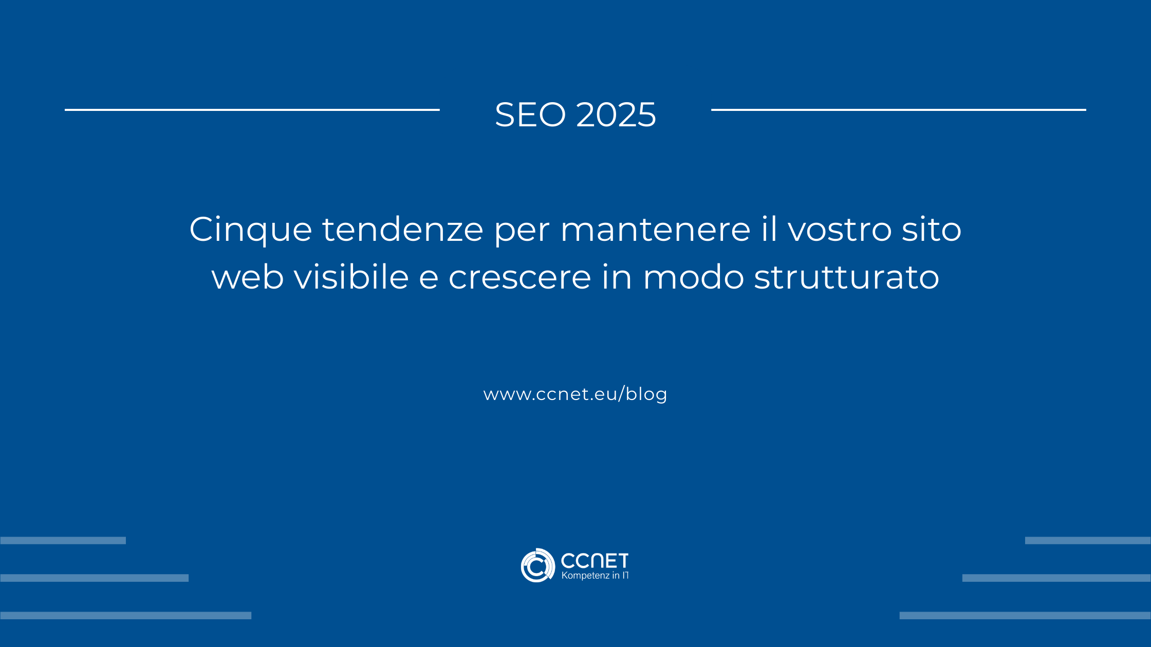 Tecnicamente visibili invece che semplicemente presenti: come le piccole imprese possono costruire una vera portata con la SEO strutturata.