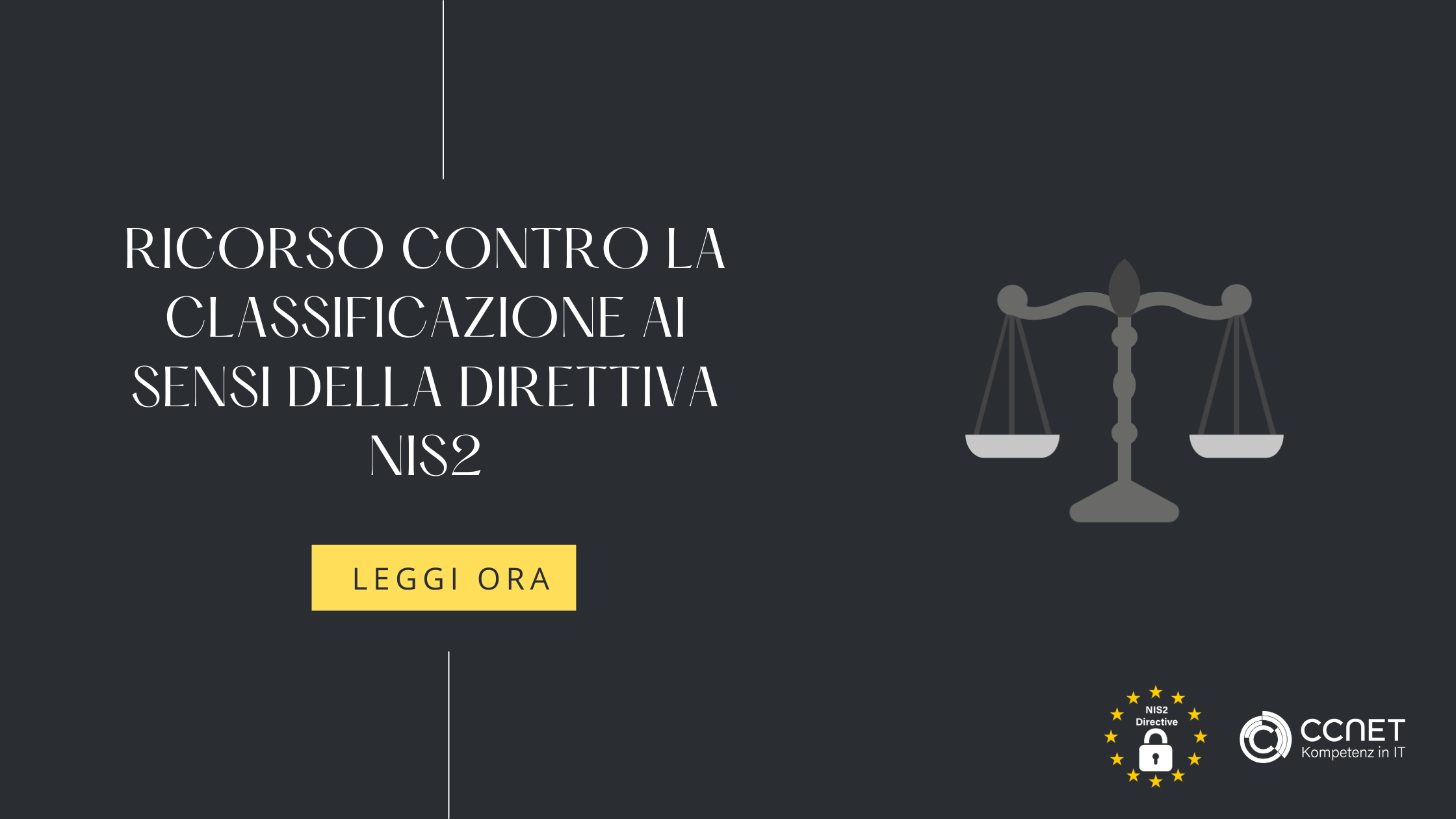 Ricorso contro la classificazione ai sensi della direttiva NIS2