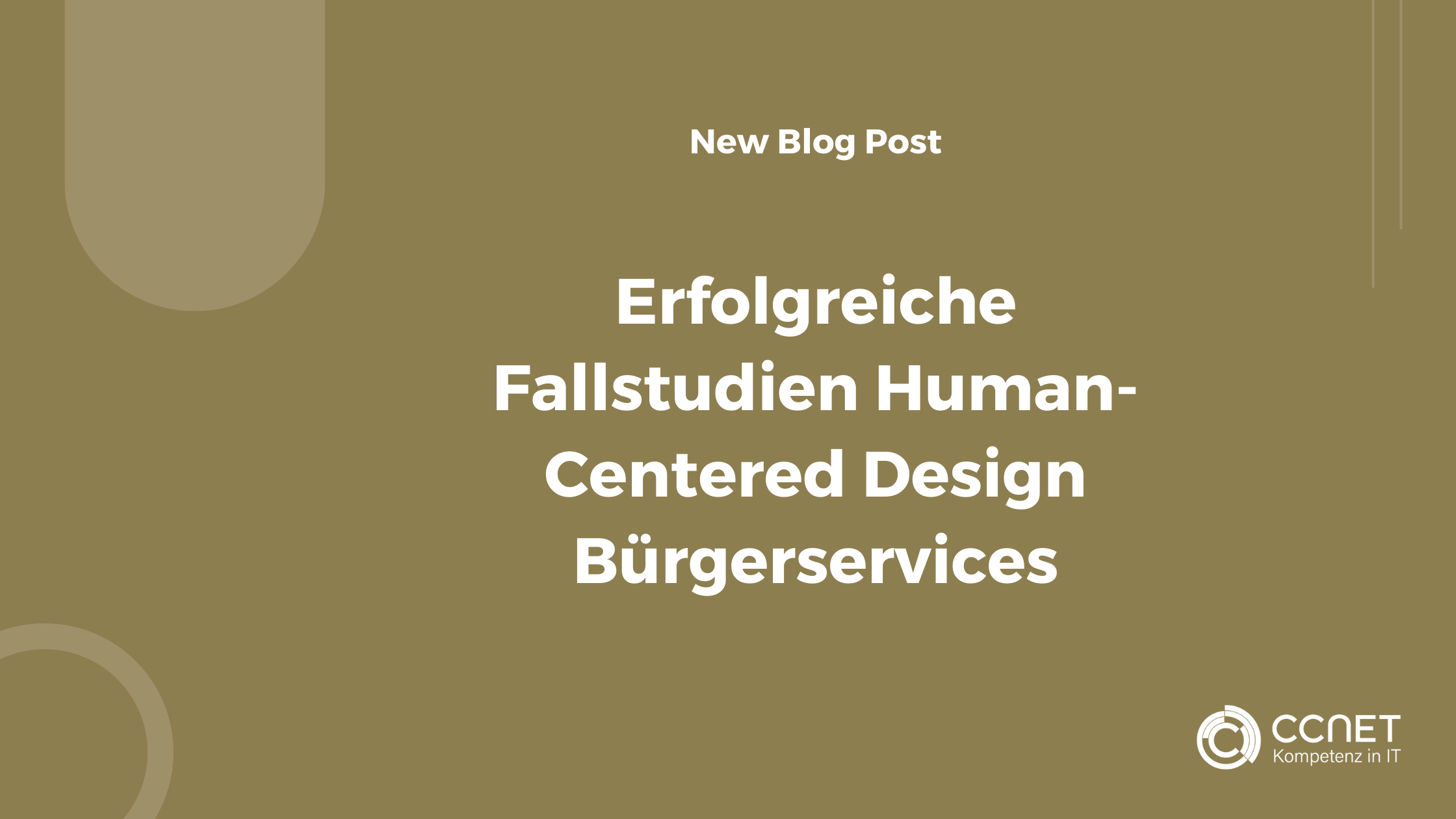 Erfolgreiche Fallstudien Human-Centered Design Bürgerservices