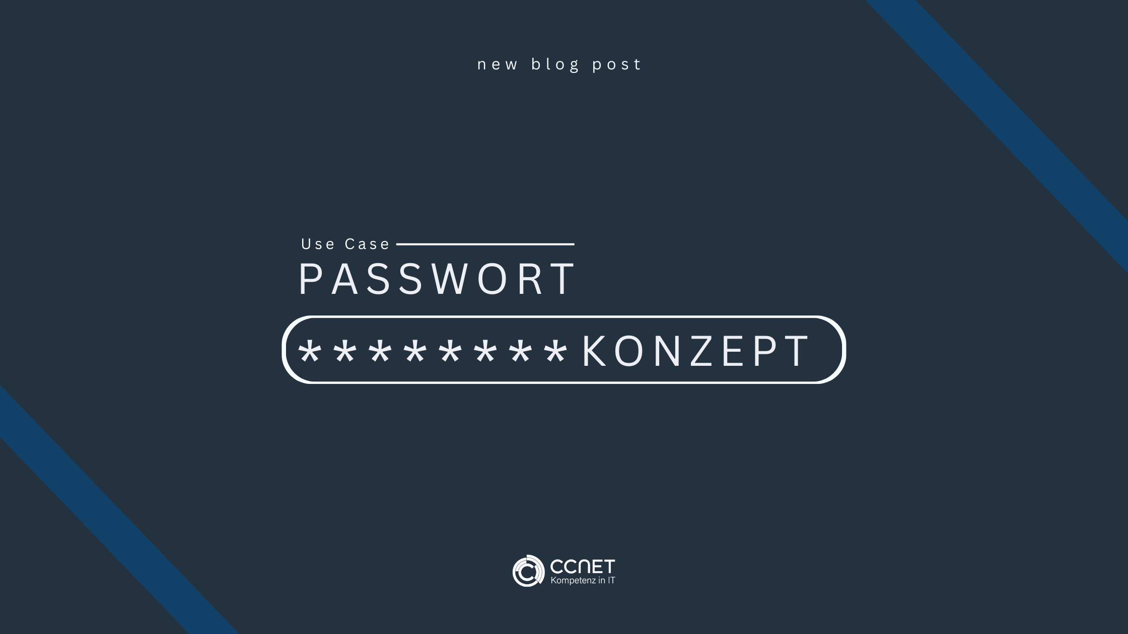 Use Case: IT Managed Services - Passwortkonzept