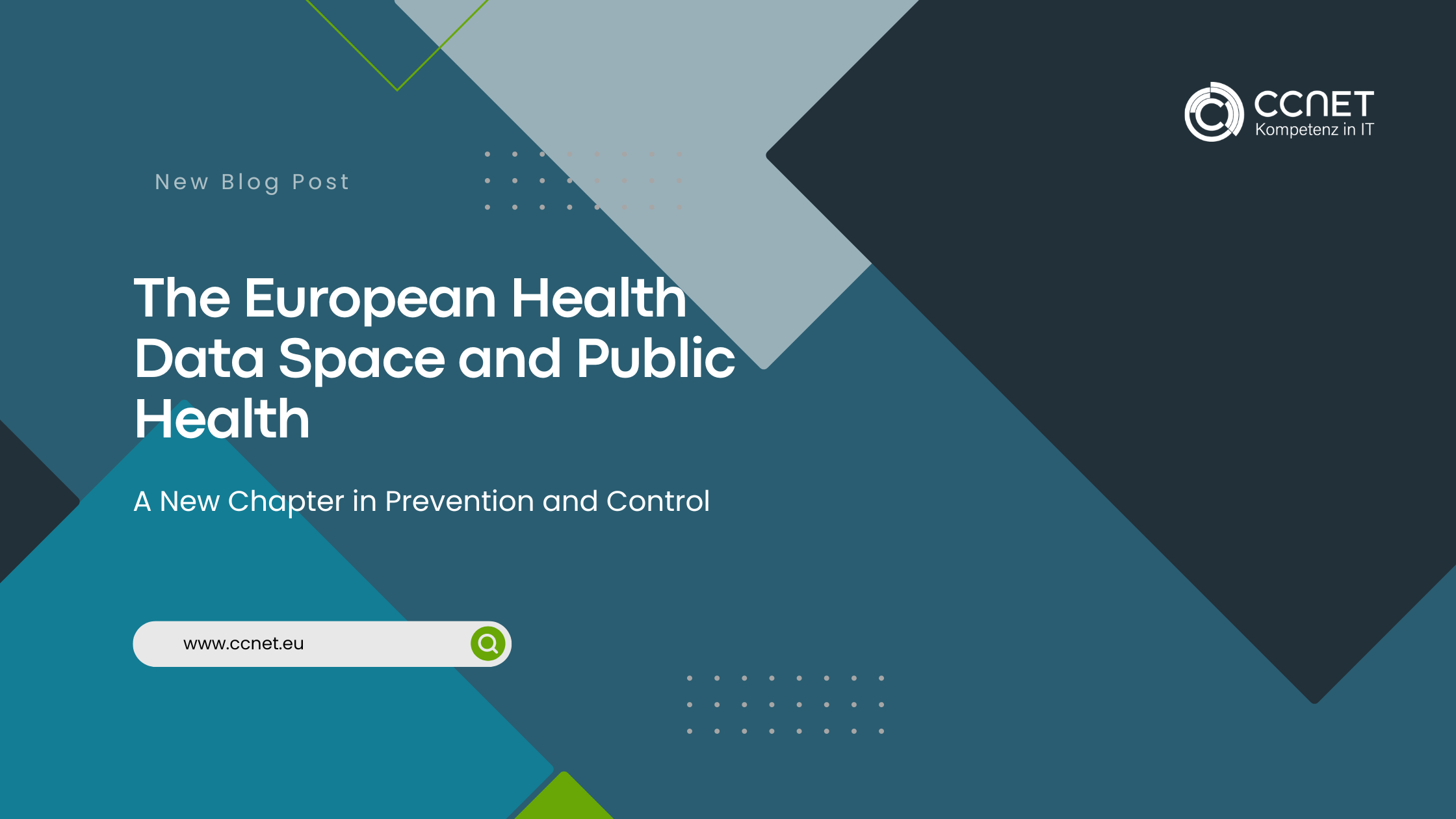 Der Europäische Gesundheitsdatenraum und die öffentliche Gesundheit: Ein neues Kapitel der Prävention und Bekämpfung
