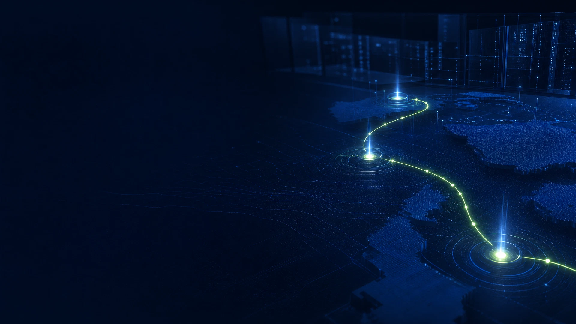 Rappresentazione astratta di una comunicazione sicura e connessa